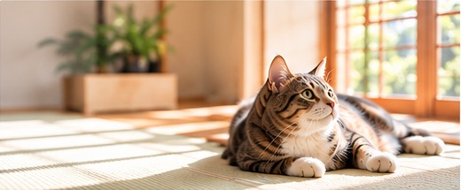 ペットと畳のある暮らし